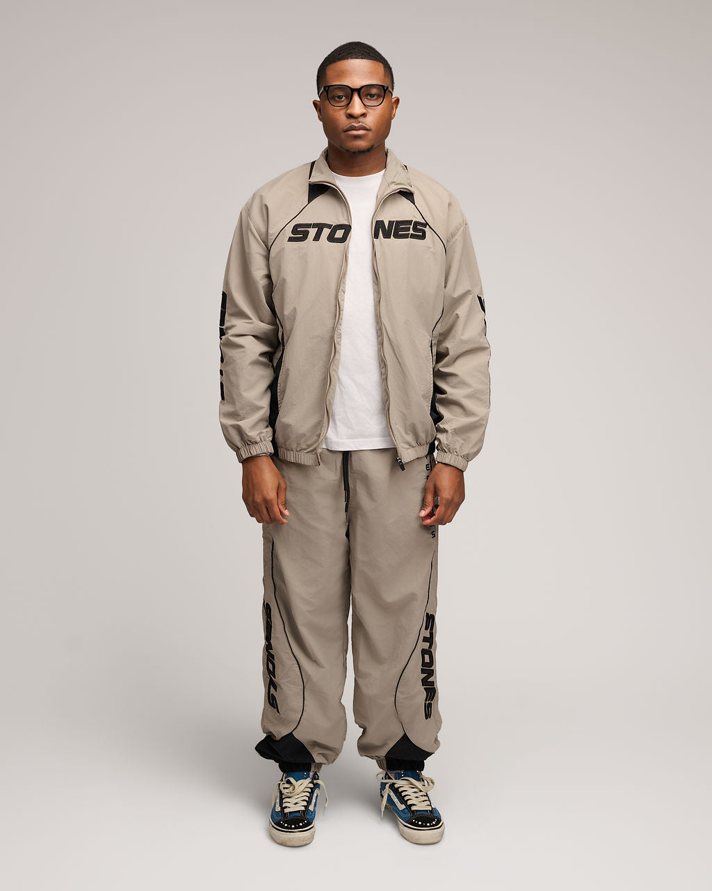 Freedom Nylon Jogging Set - Grey