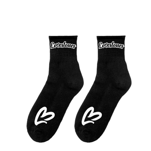 Black Staple Socks