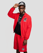 Nylon Triple Logo Set - Red
