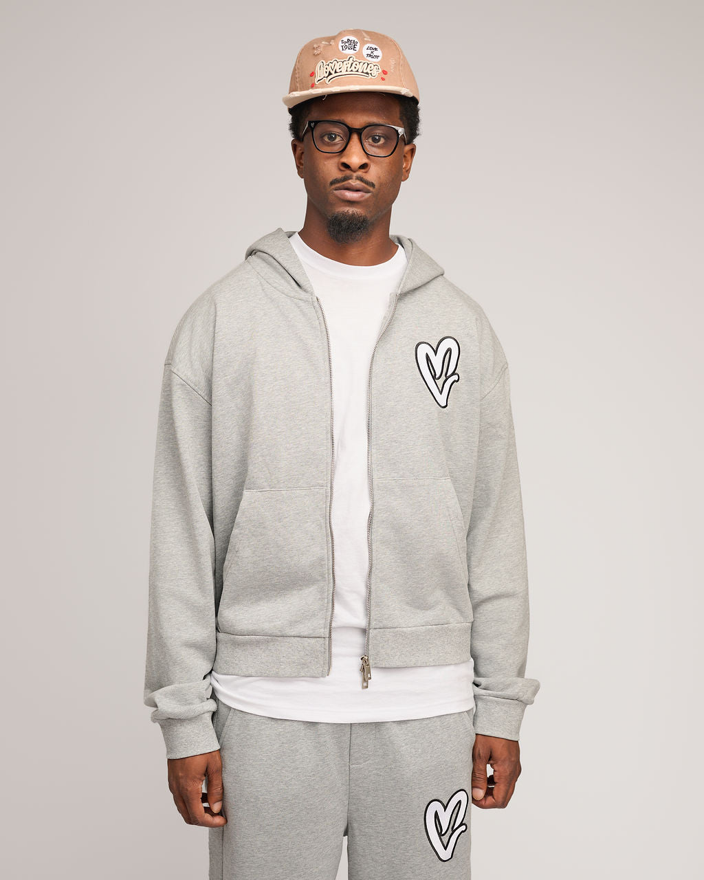Staple Heart Jacket - Grey