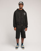 Staple 3/4 Heart Shorts - Black