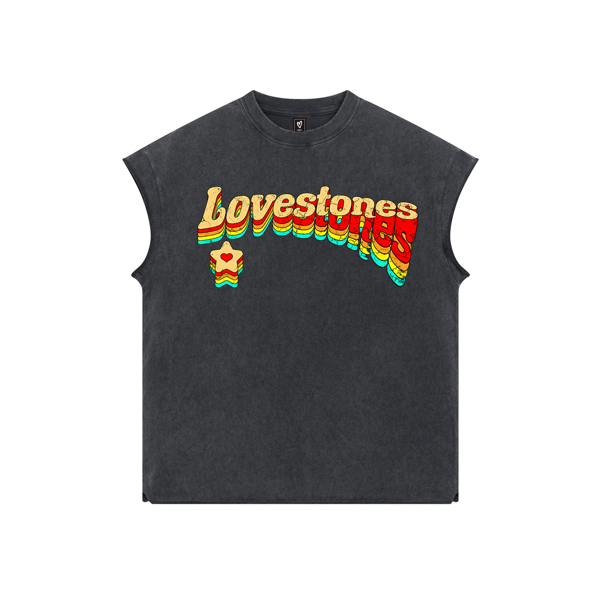 Love The Stones T-Shirt - Black