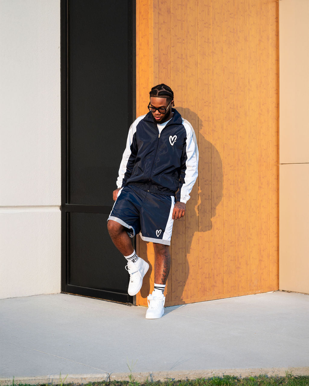 Lovestones 3 Stripe Set  Navy/Blue