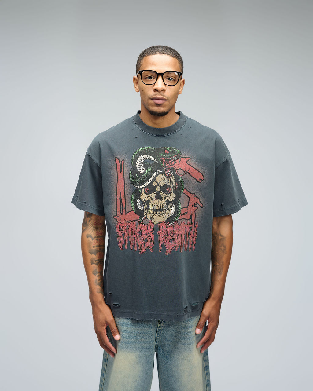Lovestones Rebirth Shirt - Gray