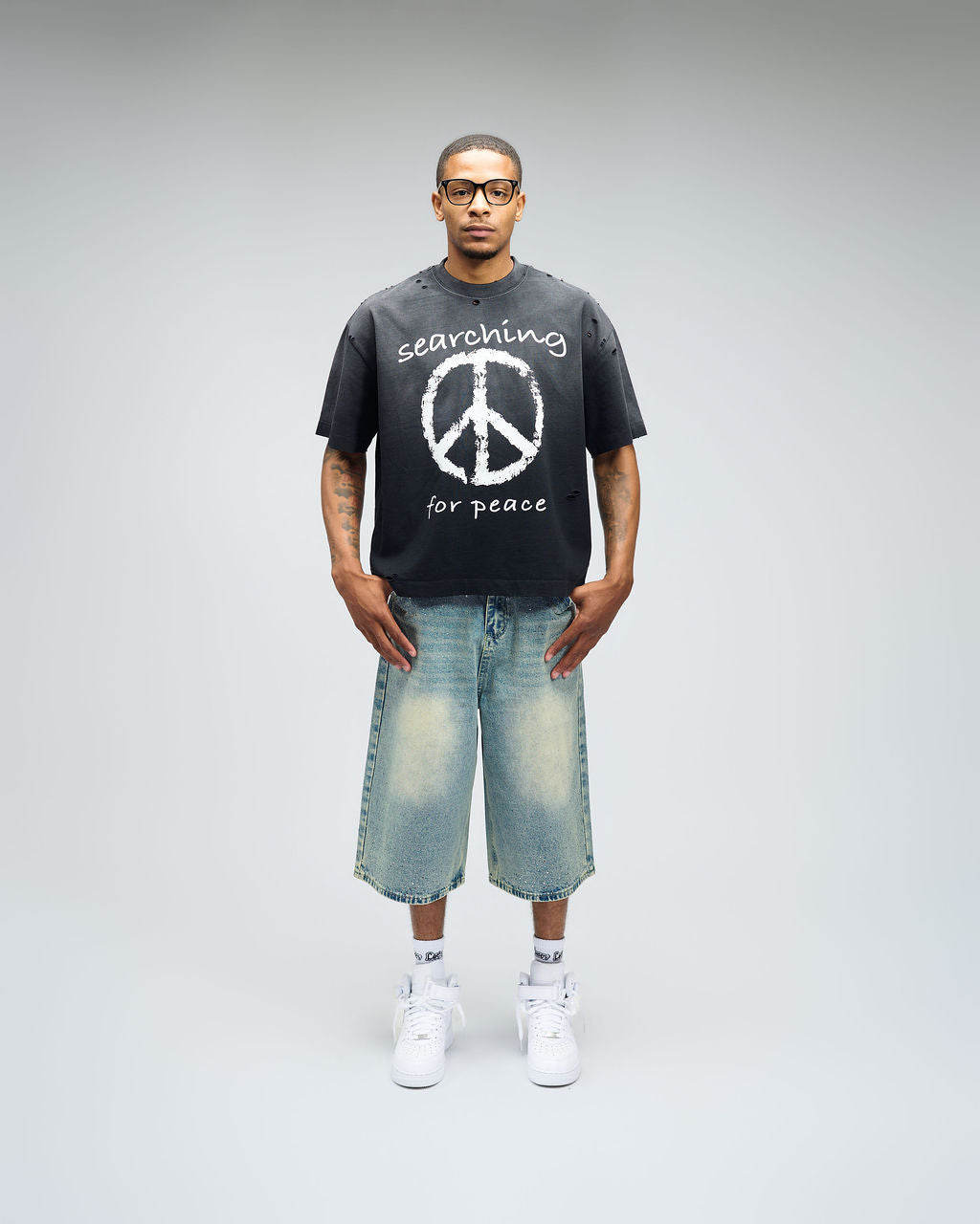Searching for Peace Shirt - Black