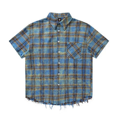 Stones Mountain Plaid Flannel - Blue