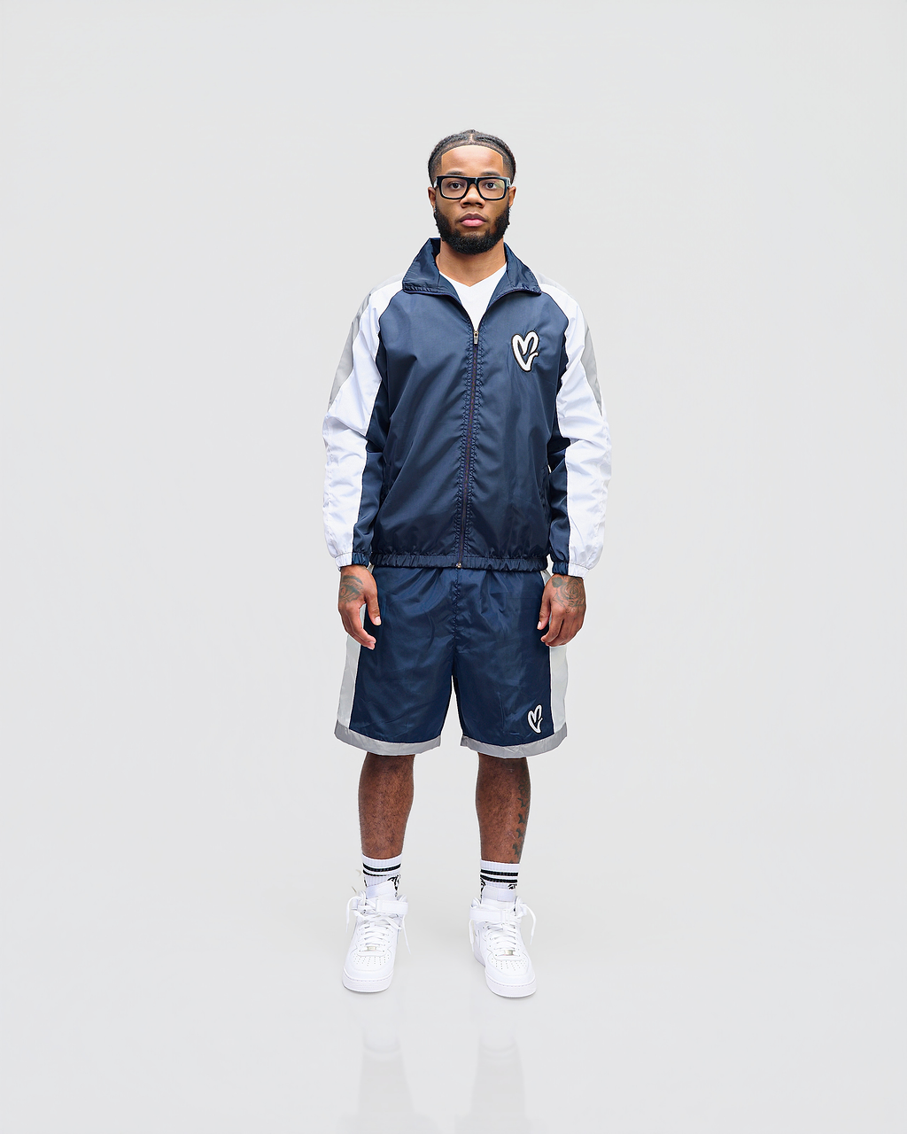 Lovestones 3 Stripe Set  Navy/Blue