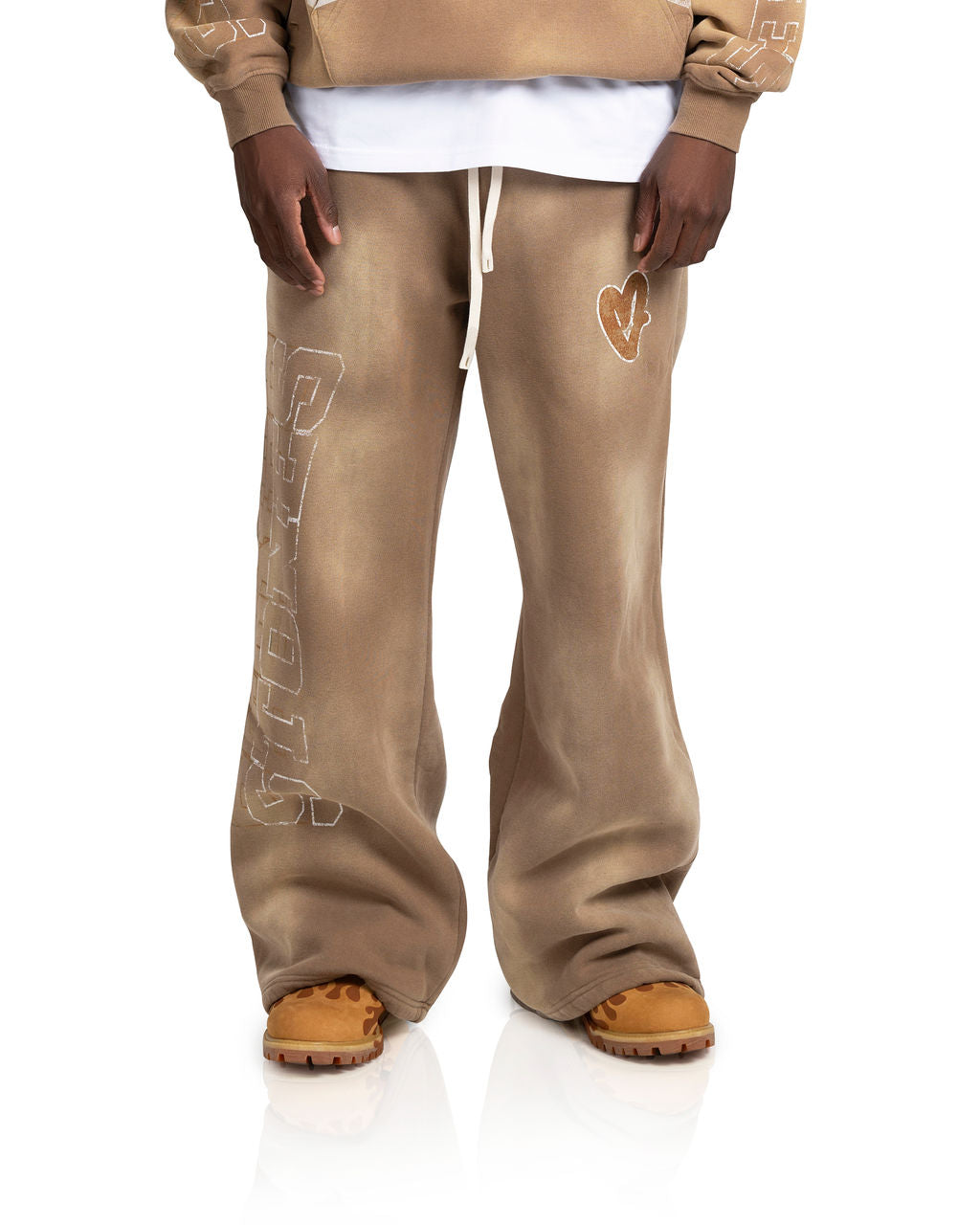 “Limited” Stones Mountain Flare Pants - Tan