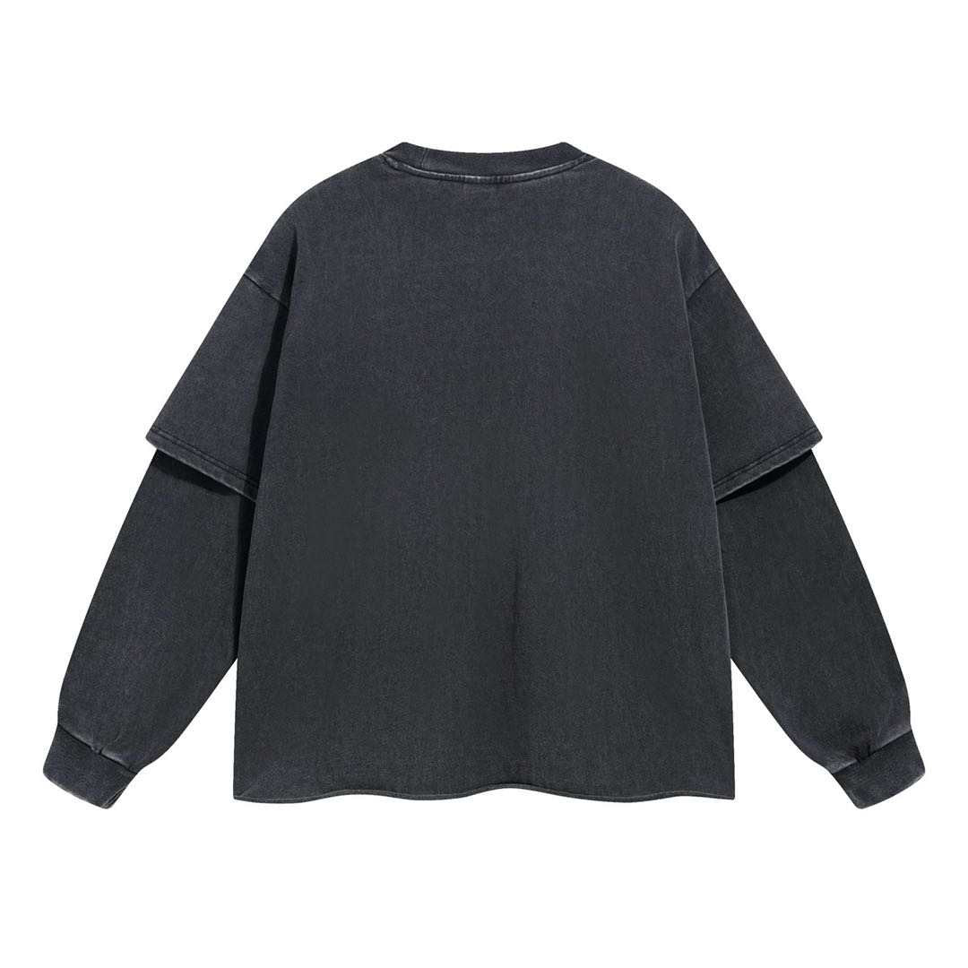 Stones Mountain Long Sleeve T-Shirt - Grey