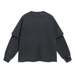 Stones Mountain Long Sleeve T-Shirt - Grey