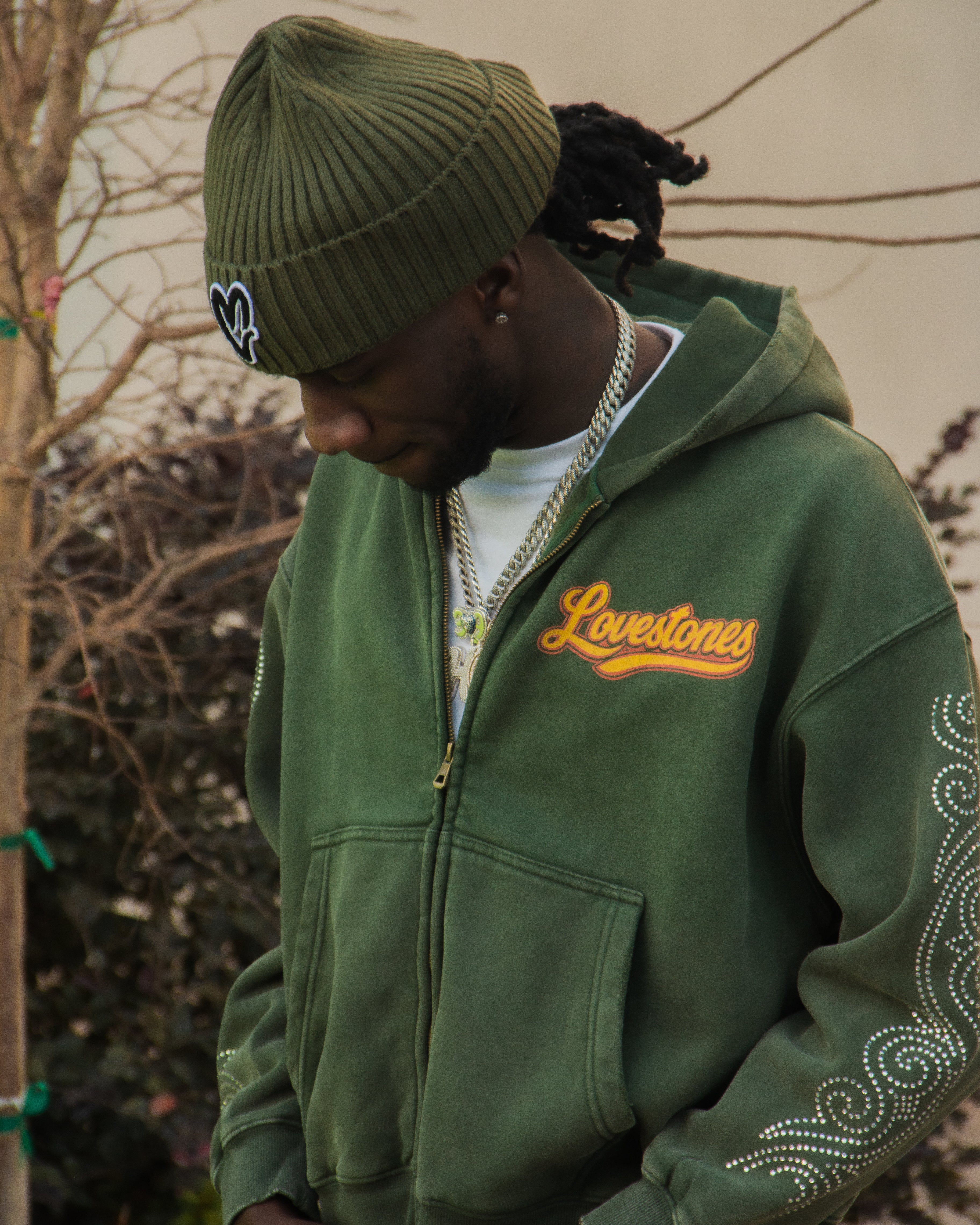 Lovestones Staple Rhinestones Set - Green