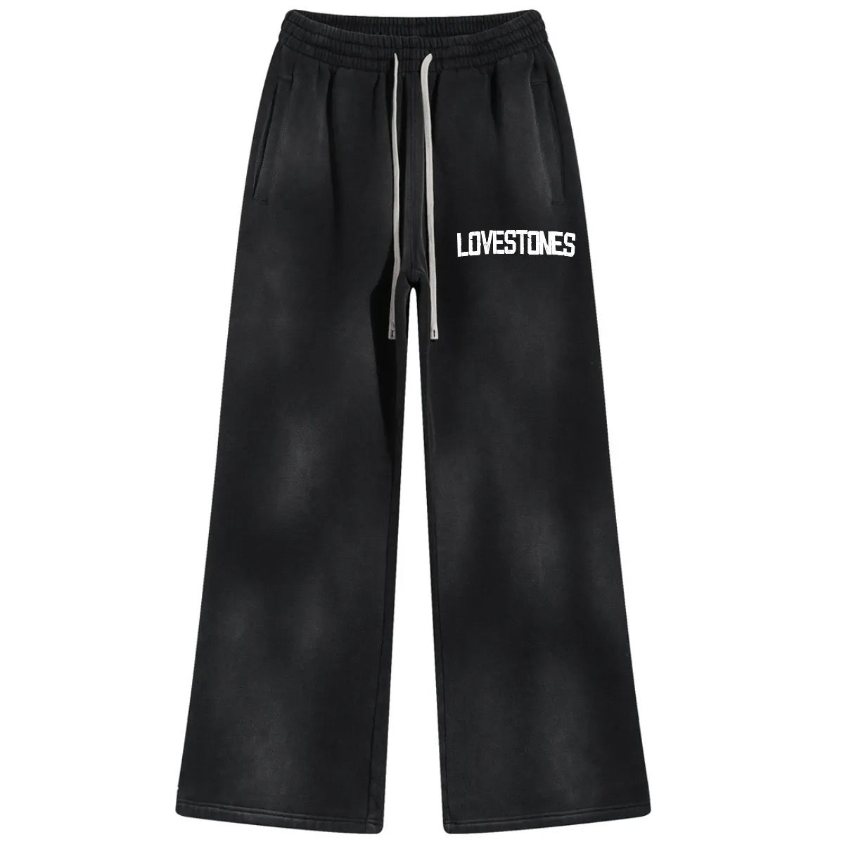 “Limited” Stones Mountain Flare Pants - White