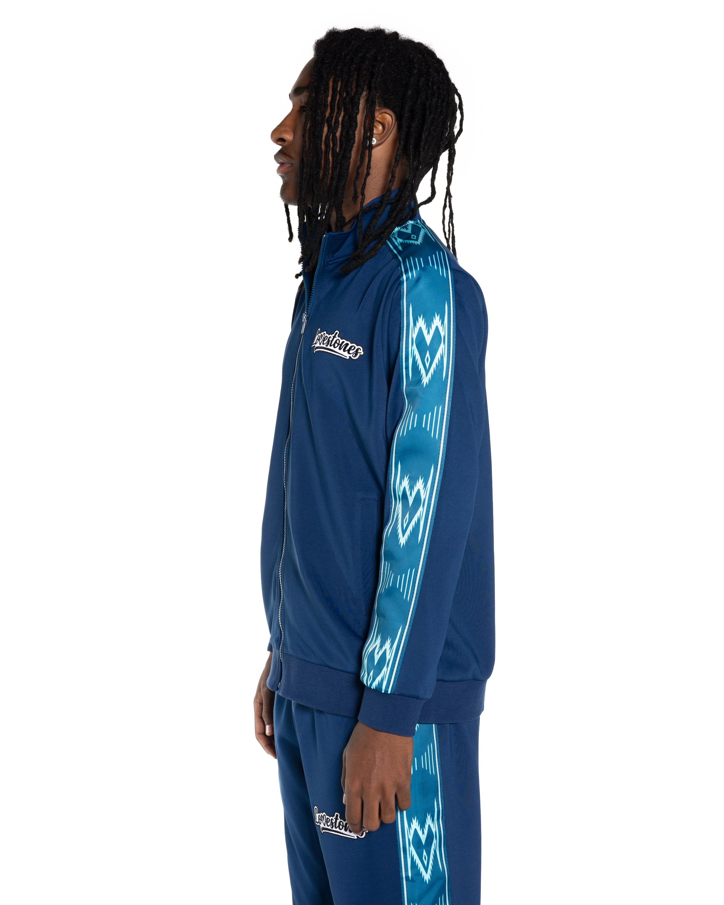 Azteck Track Jacket -  Legend Blue