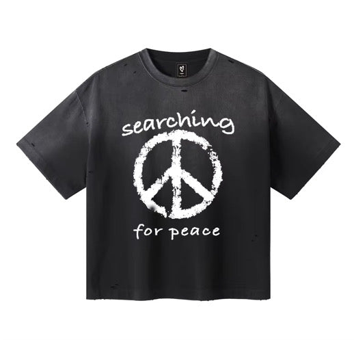 Searching for Peace Shirt - Black