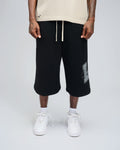 Peace LS Capri Pants - Black & Grey