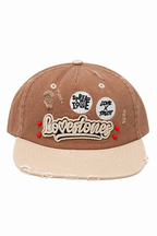 Vintage 2-Tone Hat - Brown & Tan