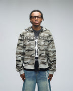 Lovestones Camo Jacket  - Grey Camo