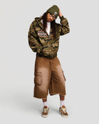 Khaki Cargo Shorts