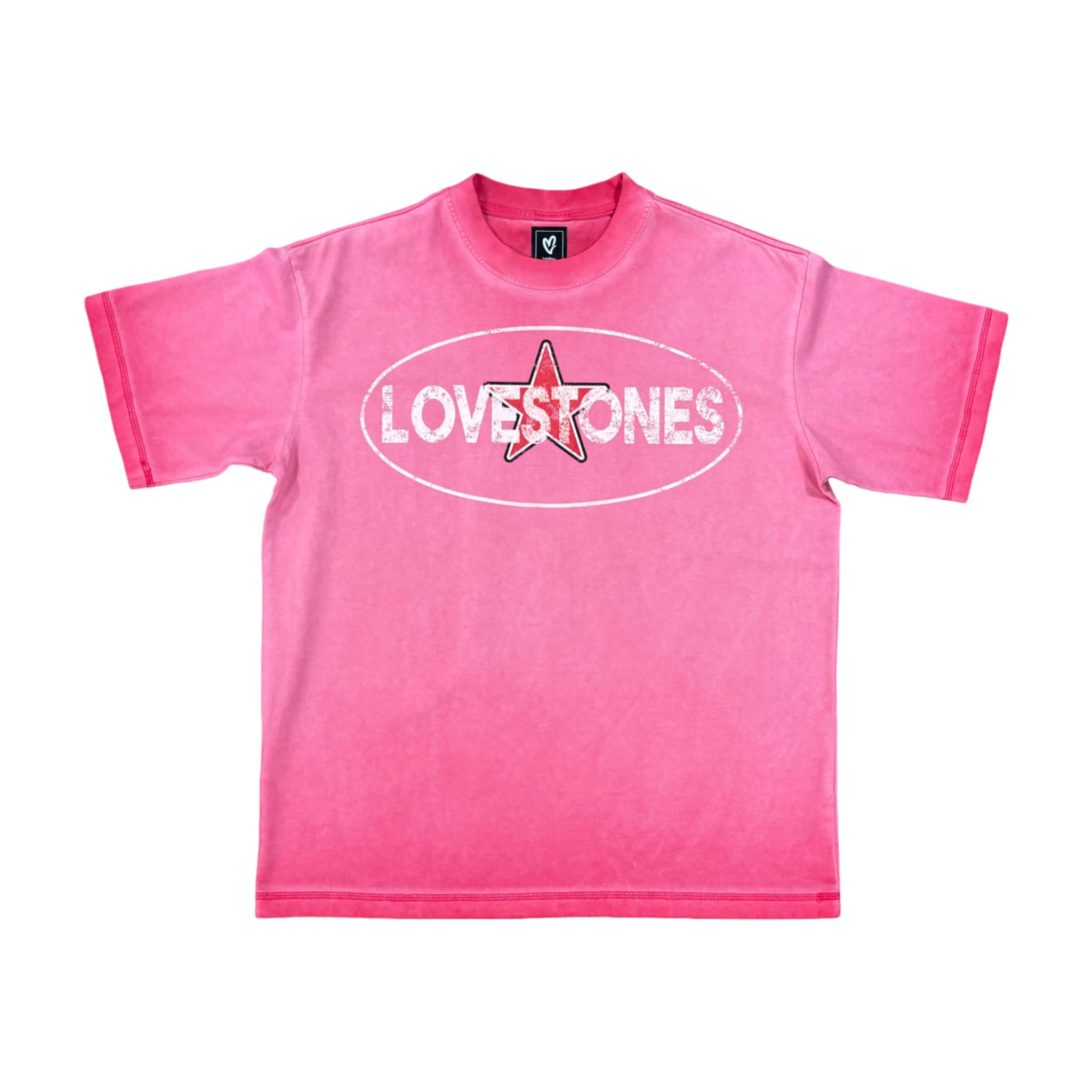 Red Star T-Shirt -  Pink