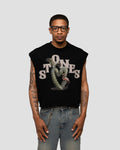 Paradise Sleeveless Cactus Shirt - Black