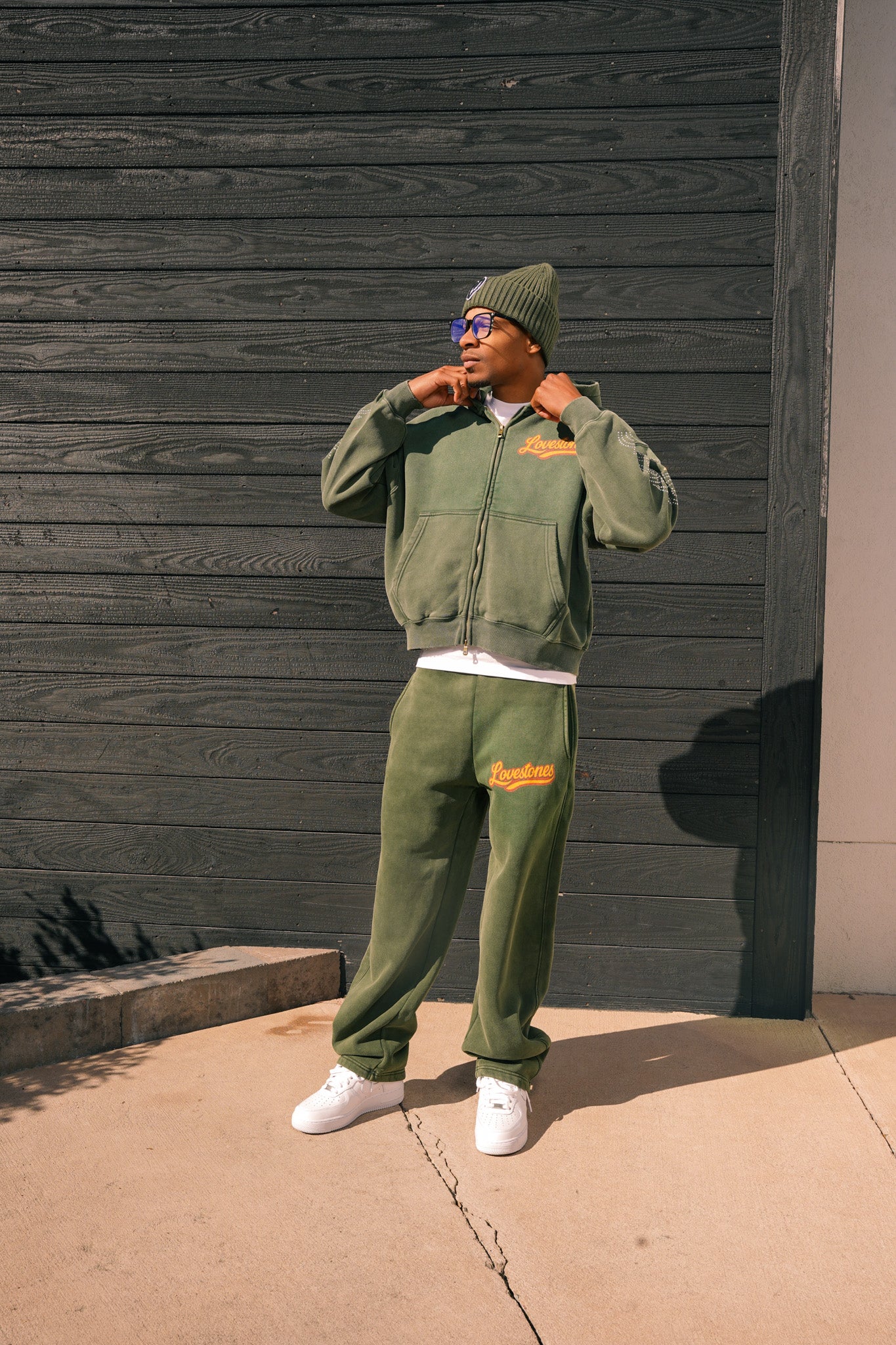 Lovestones Staple Rhinestones Set - Green