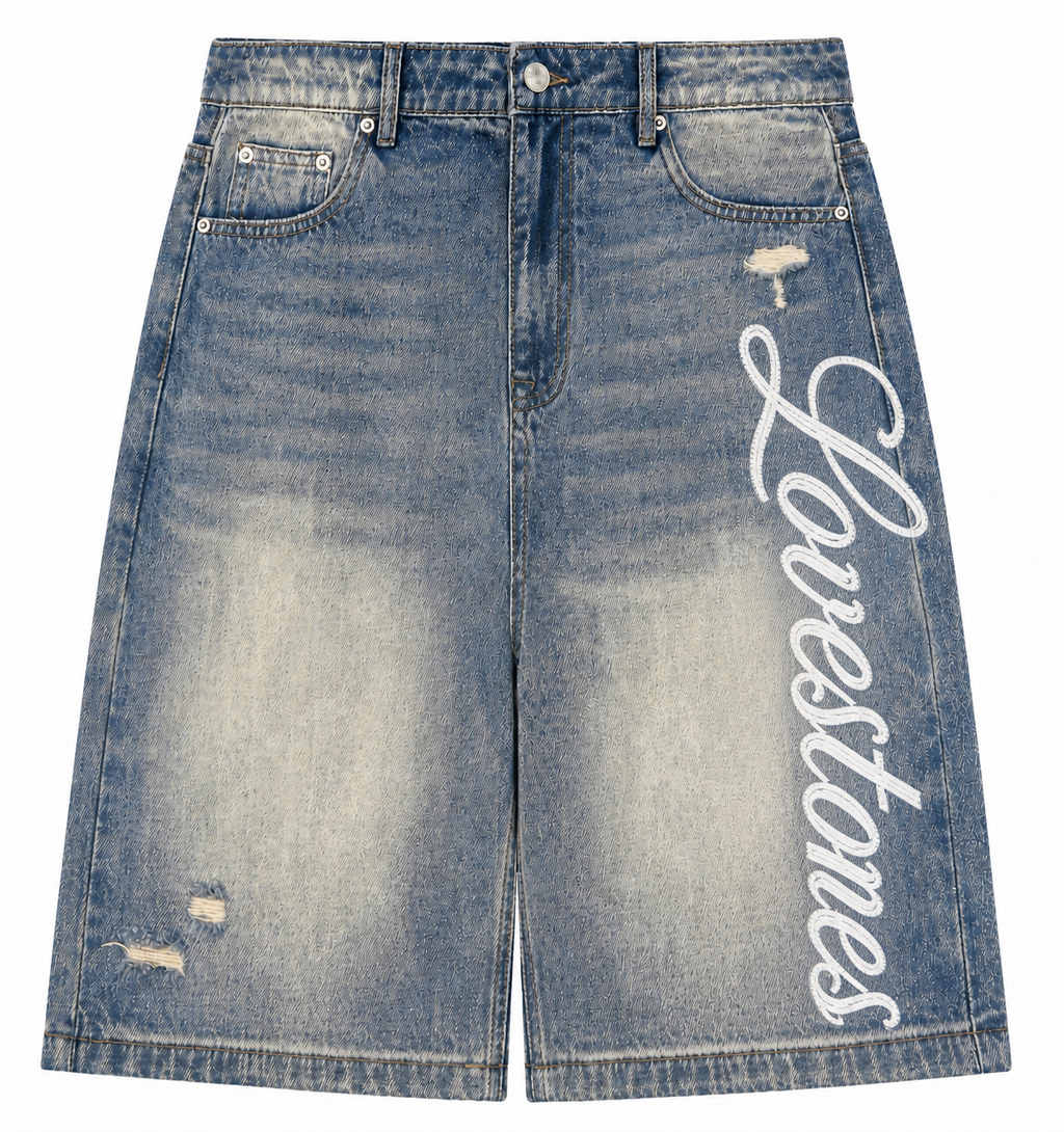 Lovestones Staple Denim Shorts