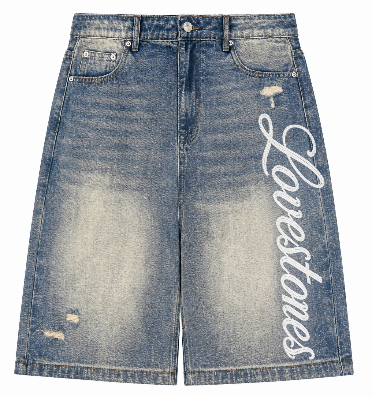 Lovestones Staple Denim Shorts