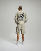 Nylon Triple Logo Set - Grey