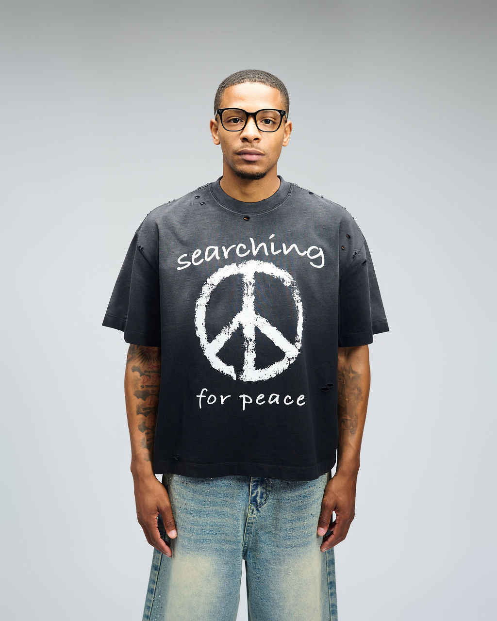 Searching for Peace Shirt - Black