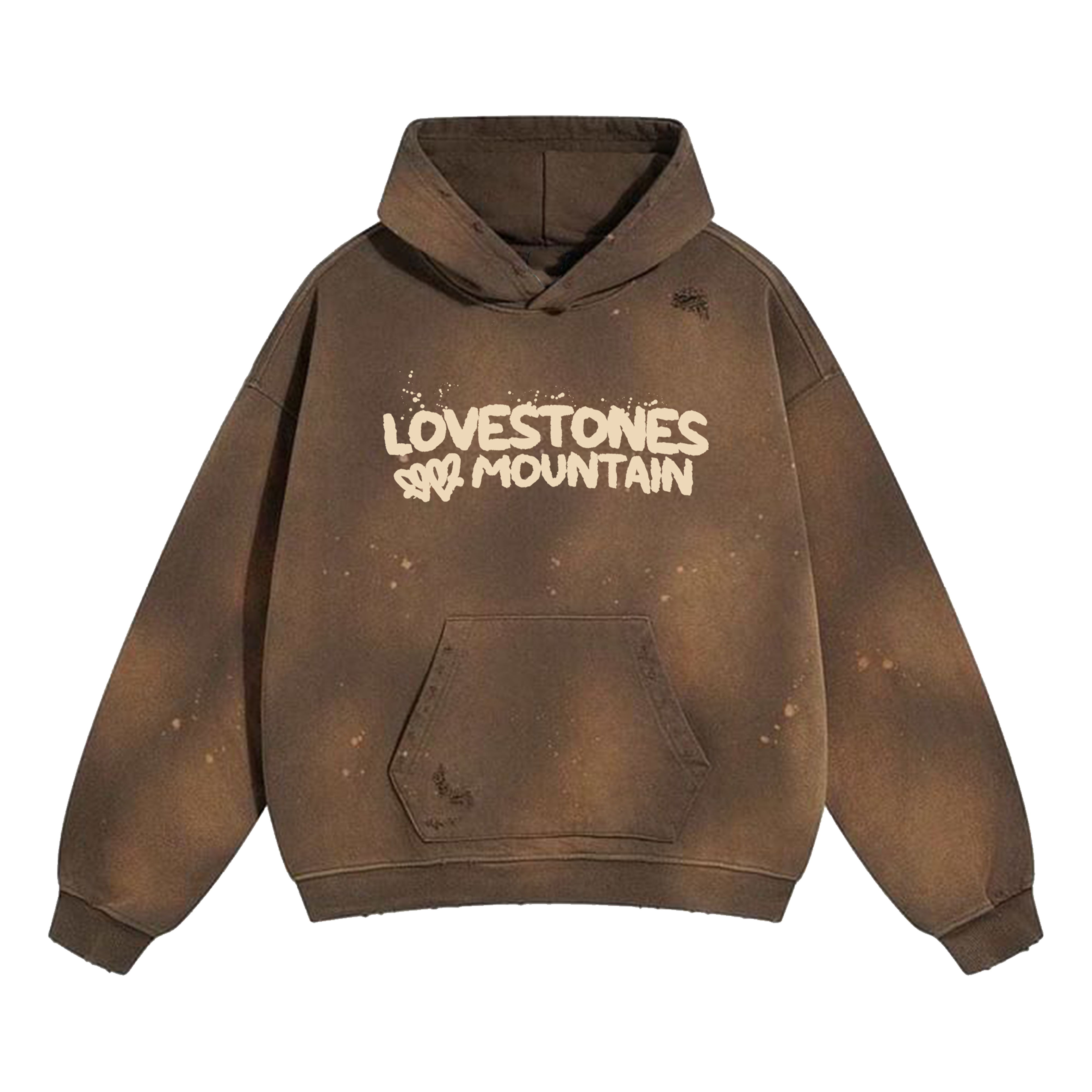 "Coming Soon" Stones Mountain Hoodie - Cream