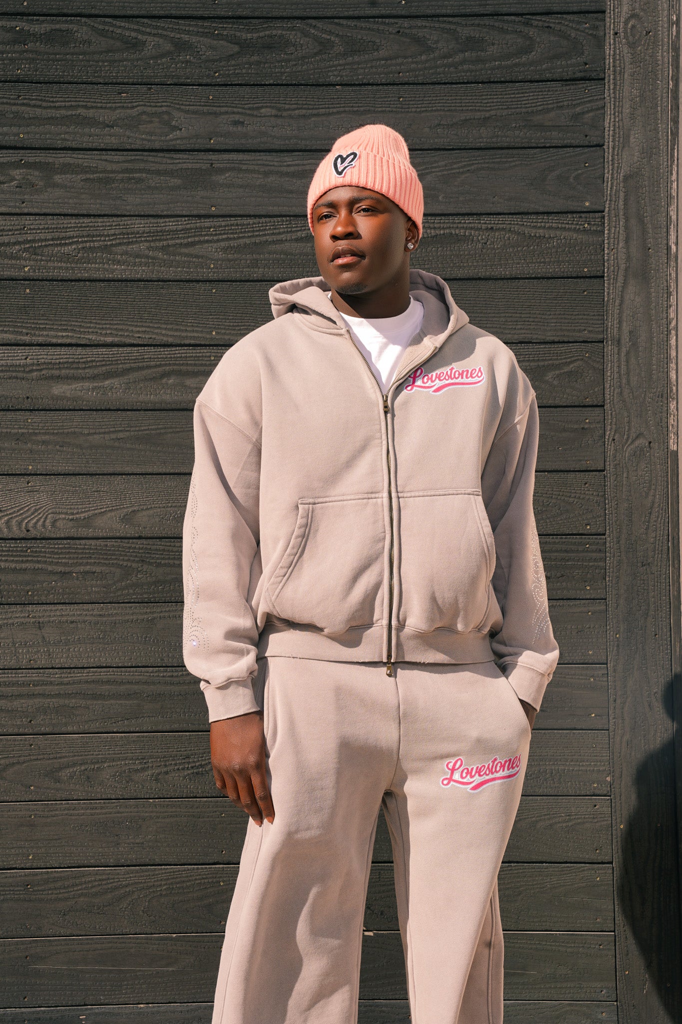 Lovestones Staple Rhinestones Set - Grey