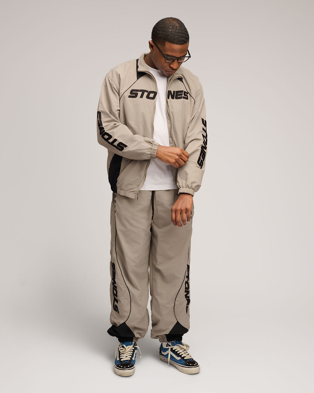 Freedom Nylon Jogging Set - Grey