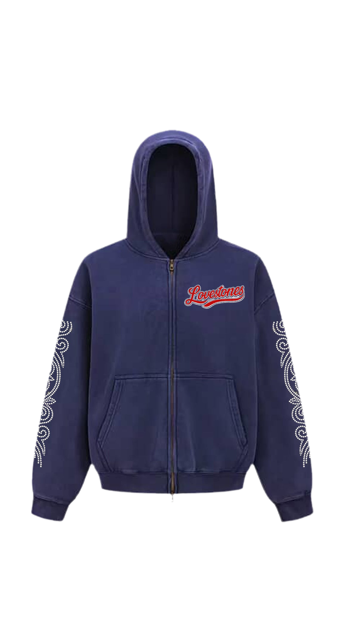 Lovestones Mountain Staple Jacket - Navy Blue