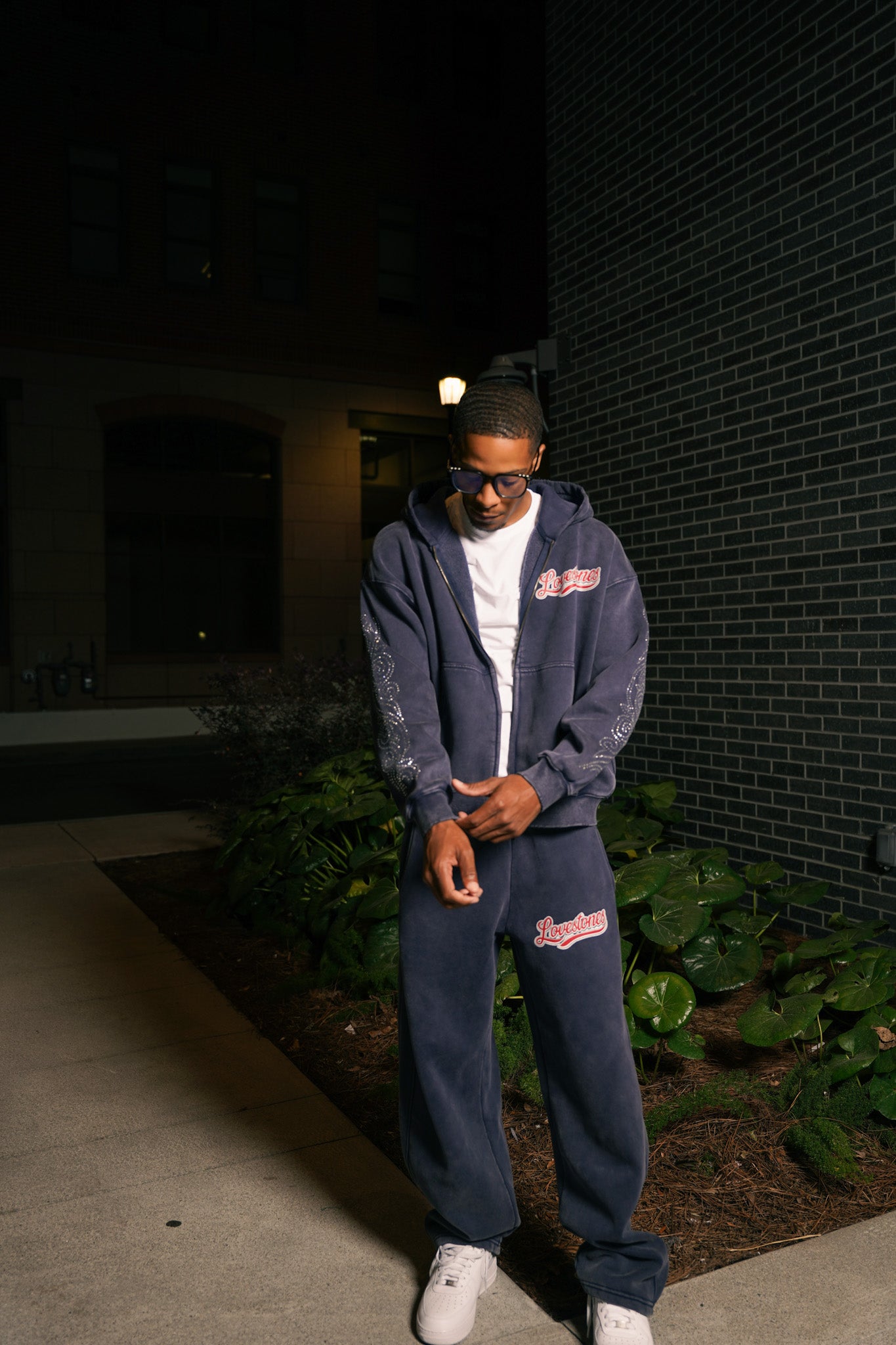 Lovestones Staple Rhinestones Set - Navy Blue