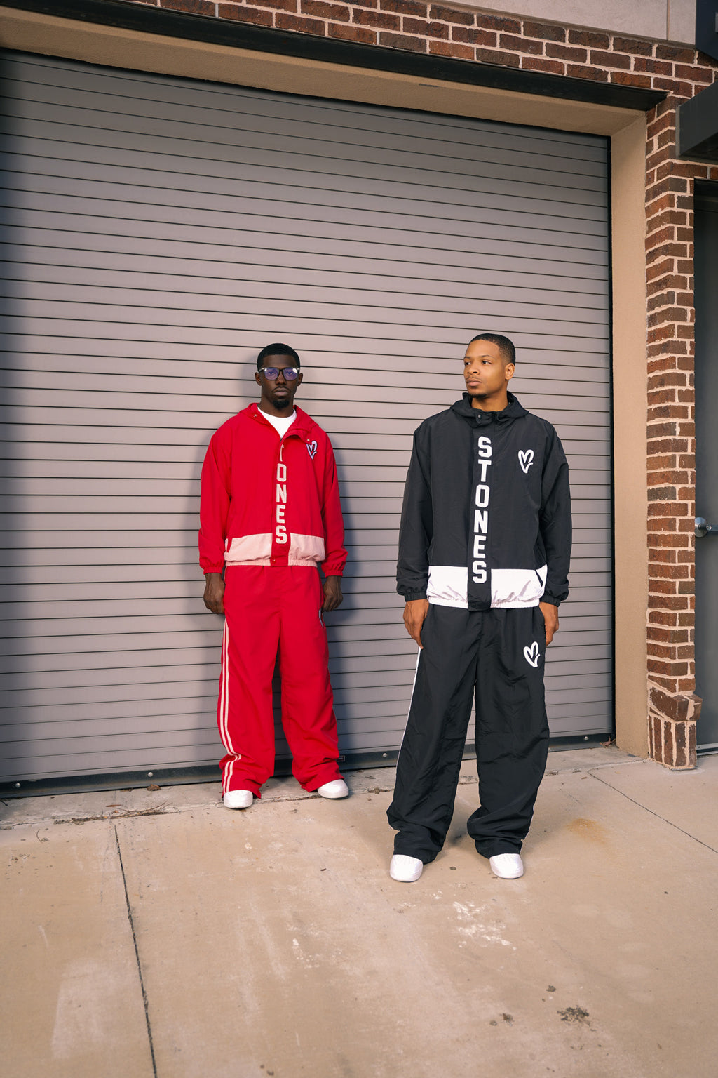 “Coming soon” Stones Nylon Val Set - Red & Pink