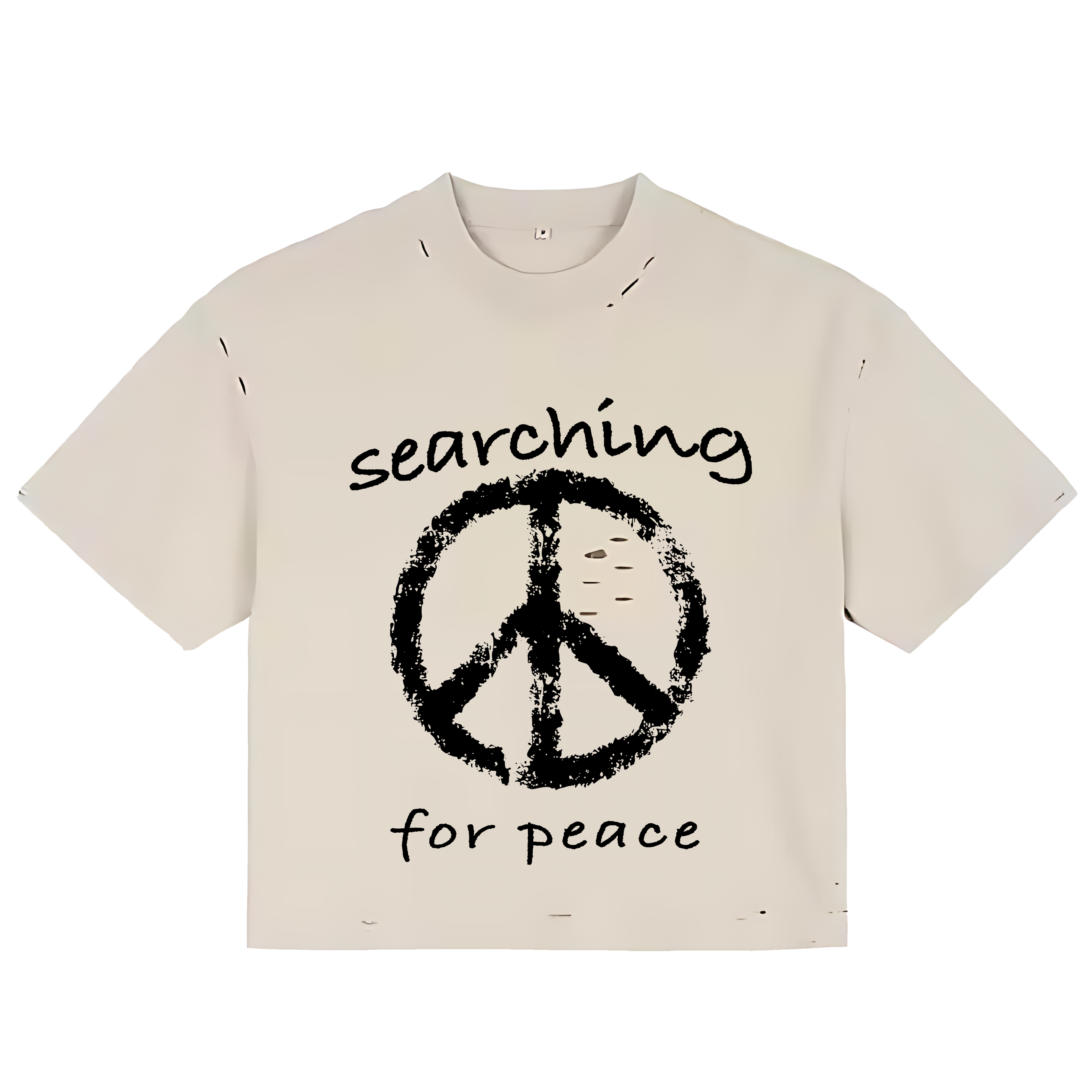 Searching for Peace Shirt - Tan