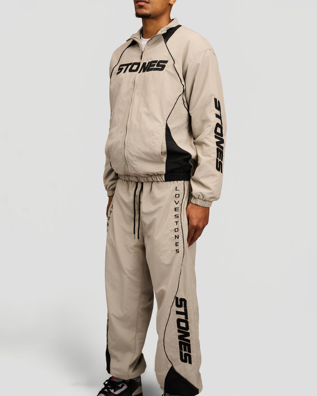 Freedom Nylon Jogging Set - Grey