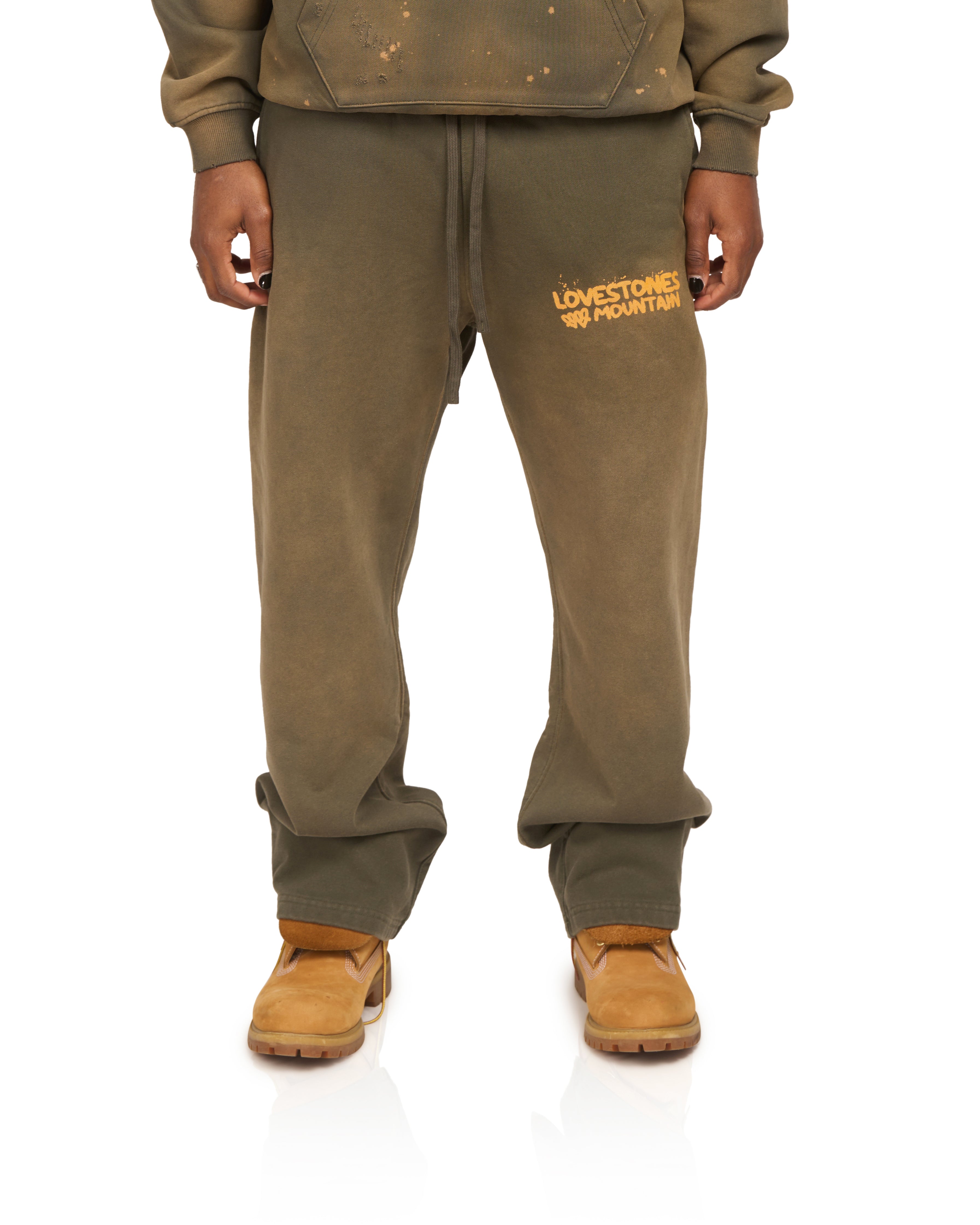 Stones Mountain Flare Pants - Gold