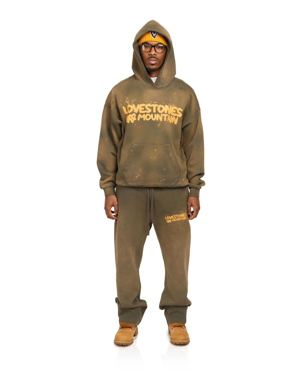 Stones Mountain Flare Pants - Gold