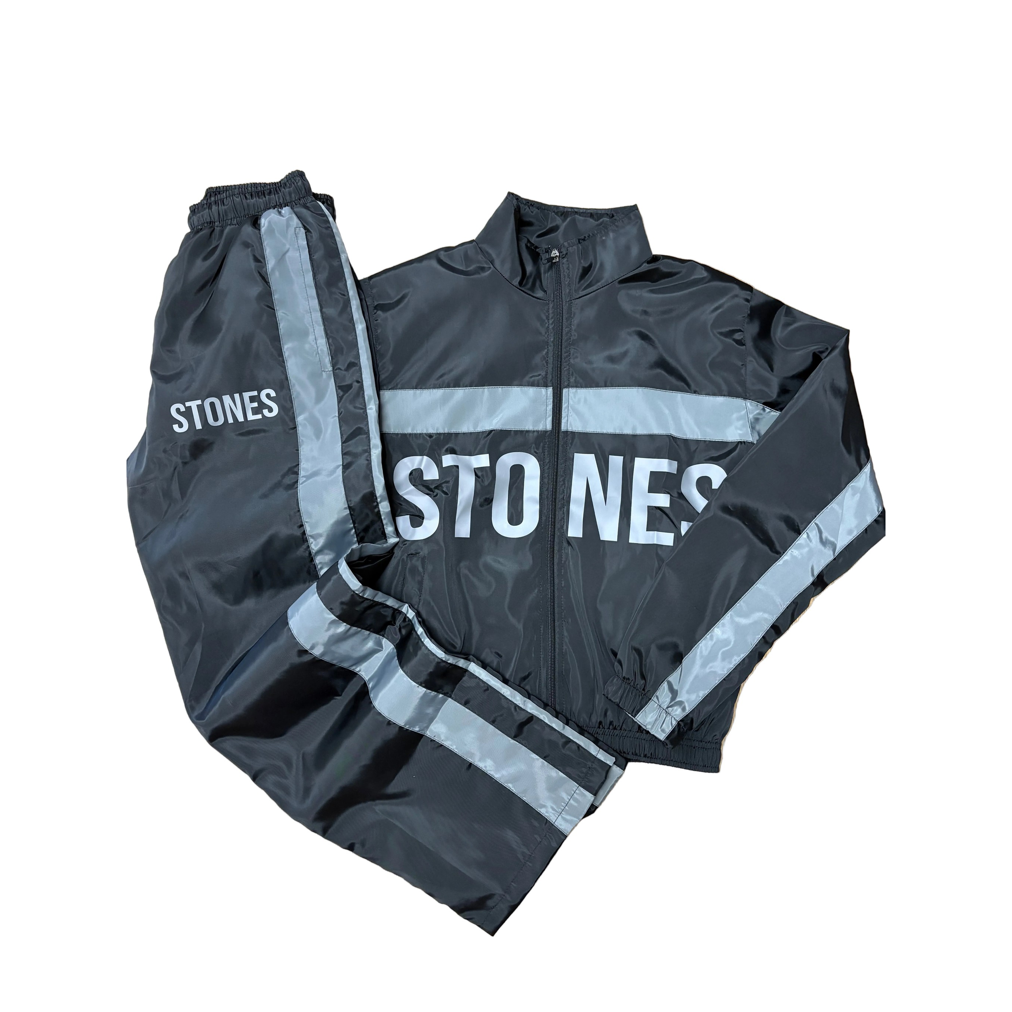 Women Crop 2 - Tone Set - Black & Grey