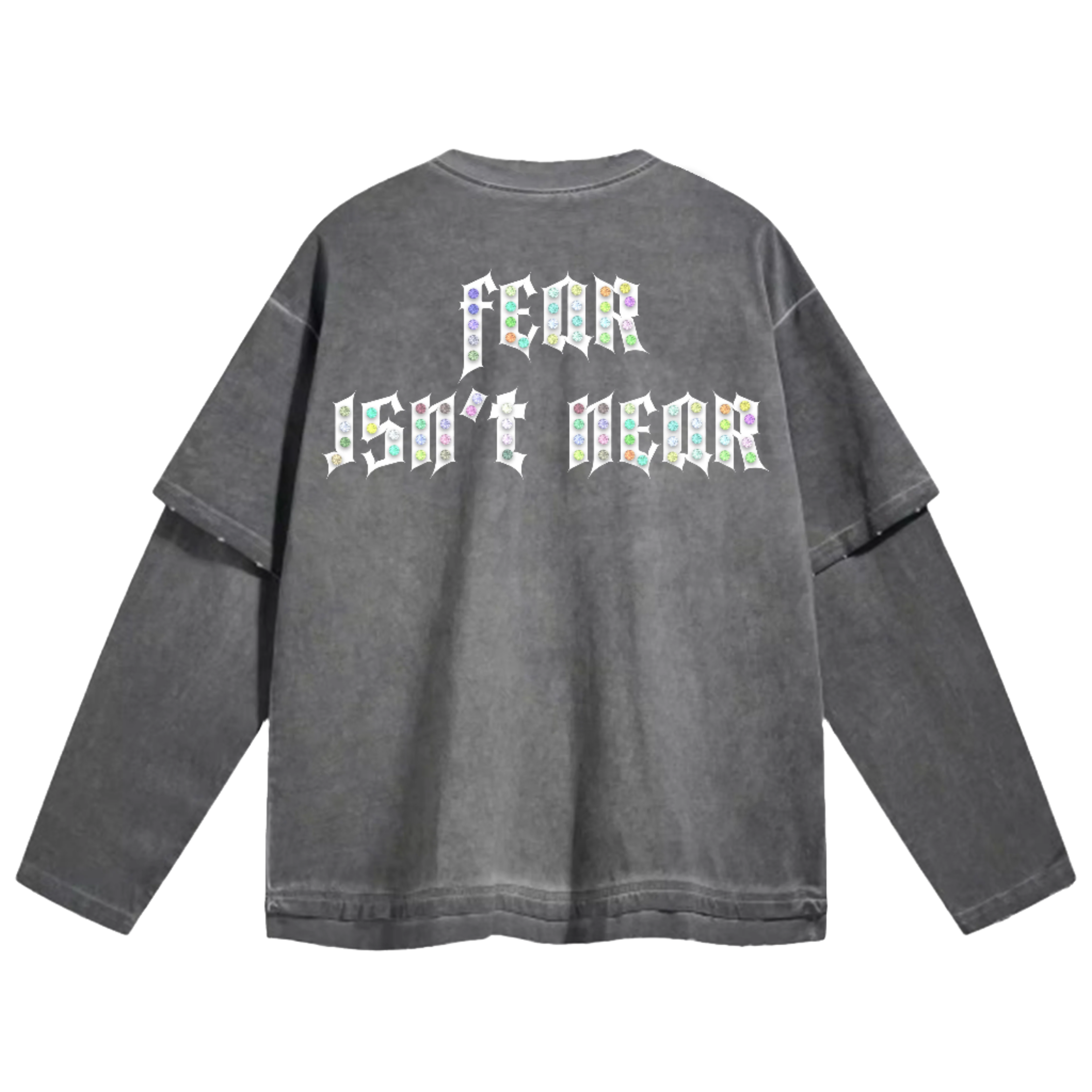 Paradise Staple Long Slevee T-Shirt - Grey