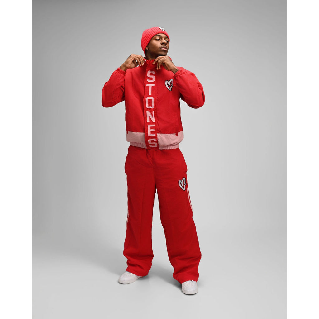 Stones Nylon Val Set - Red & Pink
