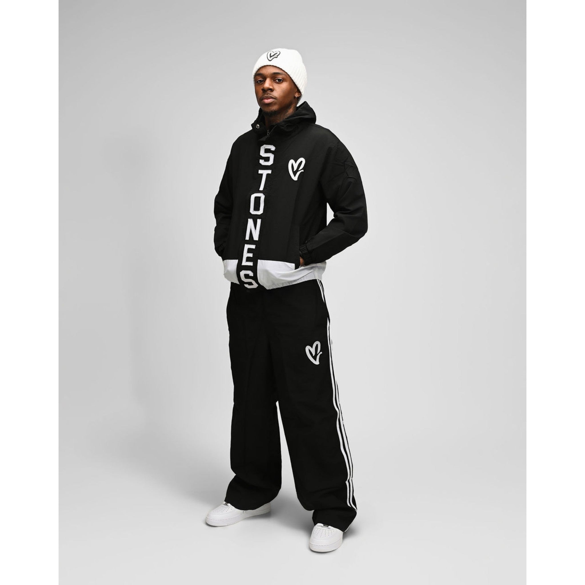 Stones Nylon Val Set - Black & White