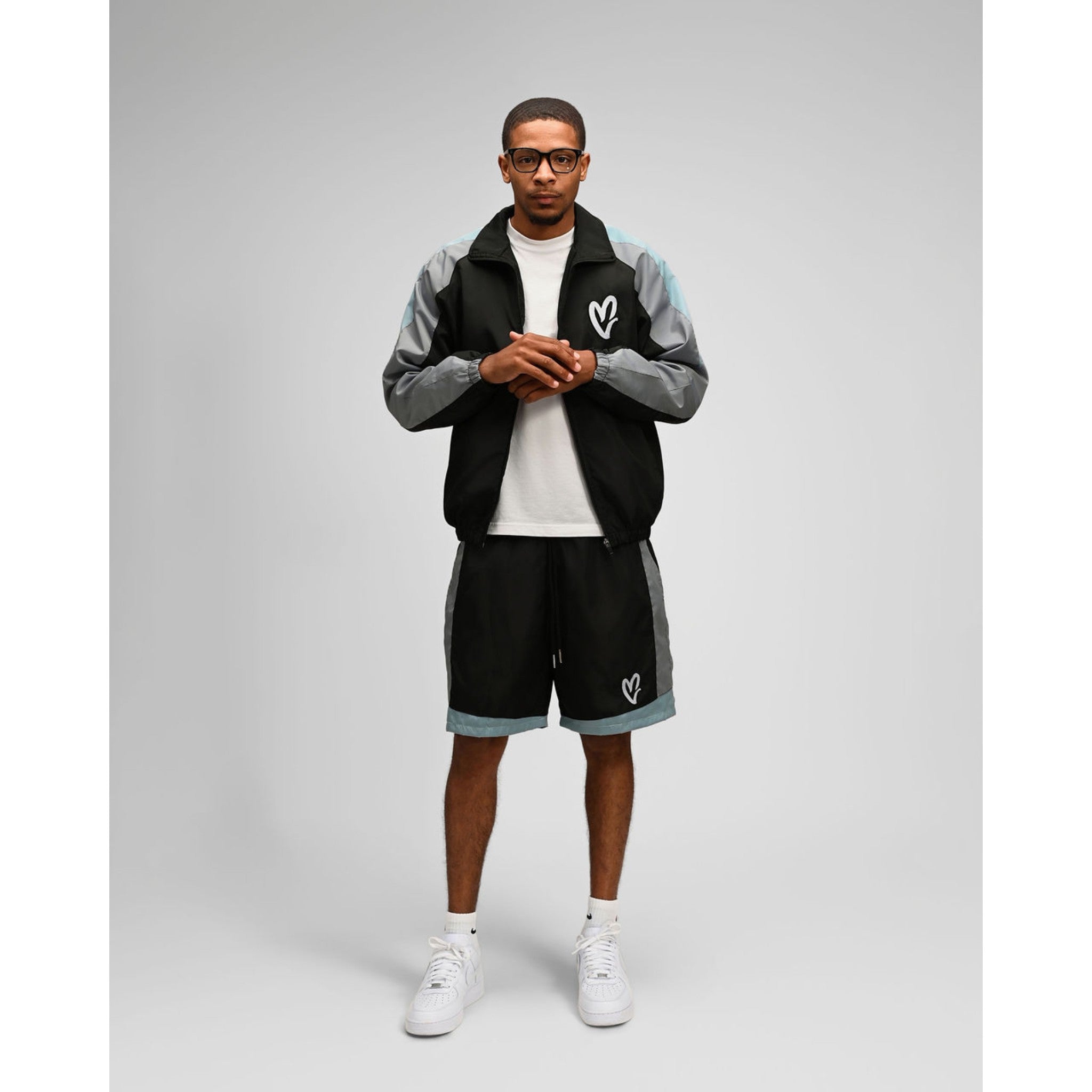 Lovestones 3 Stripe Set - Black/Light Blue