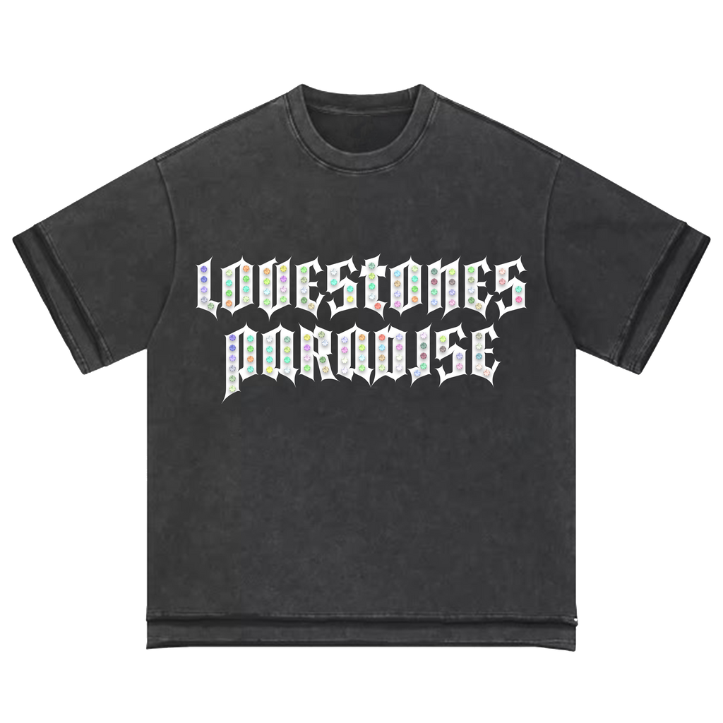Paradise Staple Short Slevee T-Shirt - Grey
