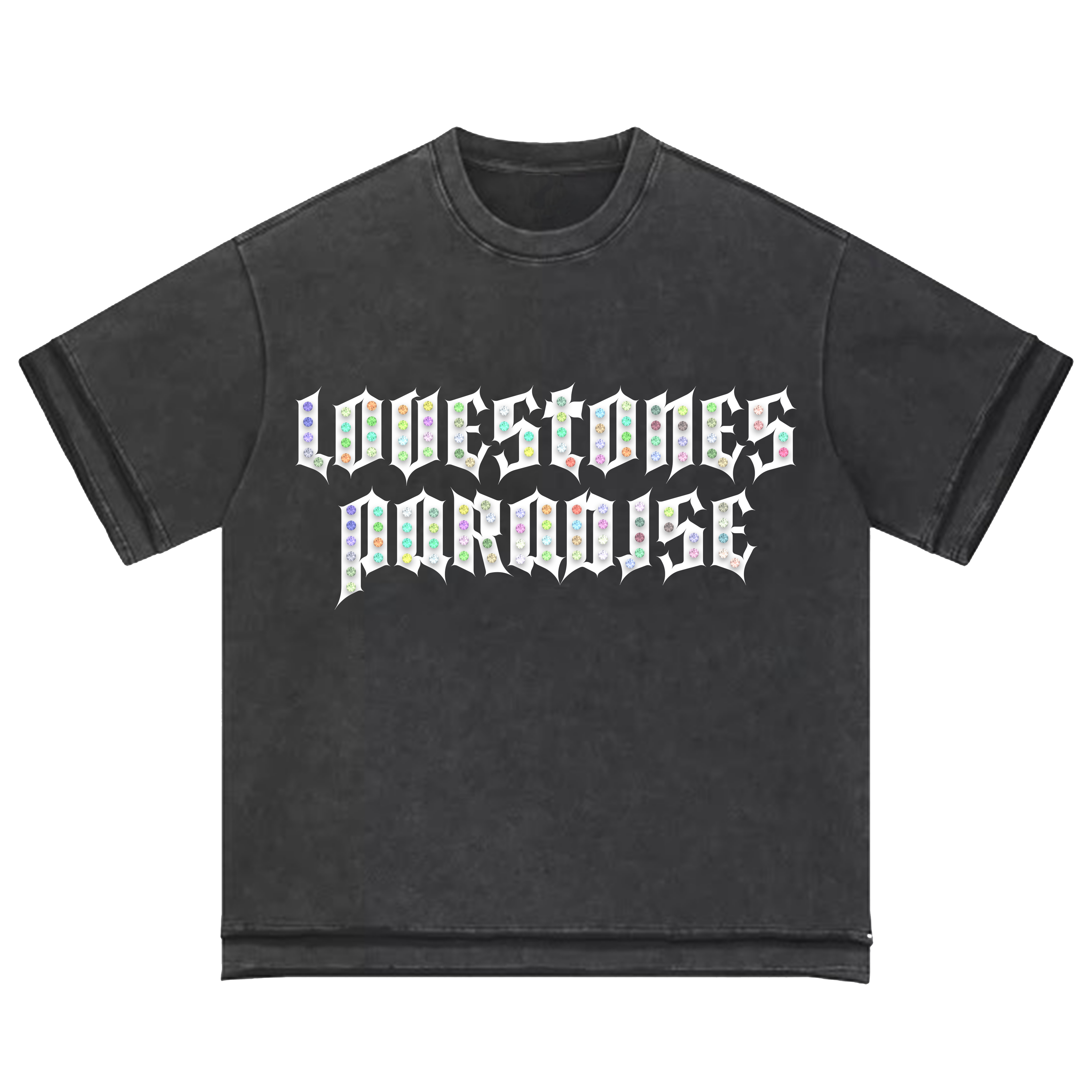 Paradise Staple Short Slevee T-Shirt - Grey